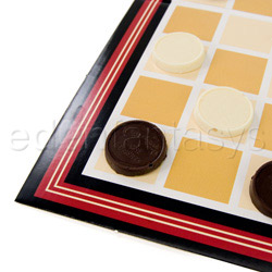 Strip chocolate checkers View #2