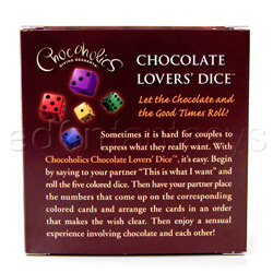 Chocolate lover's dice View #3
