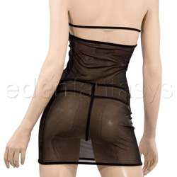 Sheer chemise with decorative motif View #5