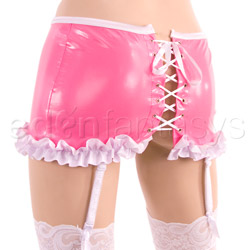 Fetish PVC mini skirt View #3
