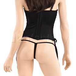 Luxurious corset with g-string View #7