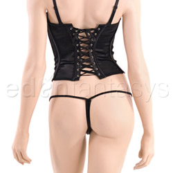 Sequin seduction corset and g-string View #7