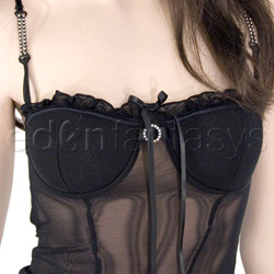 Rhinestone camisole and thong View #2