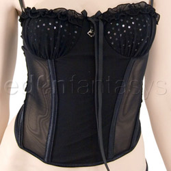 Mesh bustier and g-string View #2