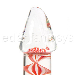 Multi sectional inside out shaft glass dildo View #2
