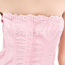 Lacquer print corset set View #2