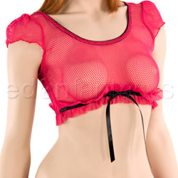 Mesh cami top with g-string View #2