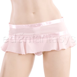 Fetish femme pink bra and skirt set View #5