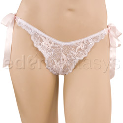 Lace halter bra with panty View #5