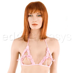 Sexy bustless bra with skirtini View #2