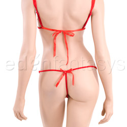 Intensity bra and g-string set View #7