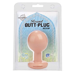 Round butt plug medium View #2
