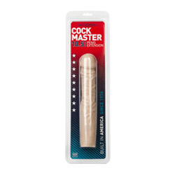 Cock master penis extension with solid end View #4