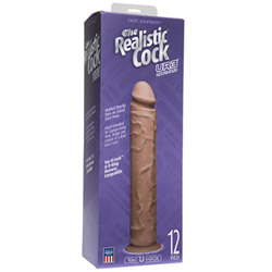 UR3 Realistic Cock Vac-U-Lock 12" View #2