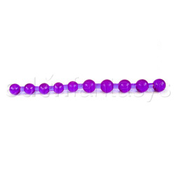 Purple anal jelly beads View #2