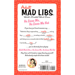 Adult Mad Libs View #2