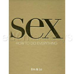 Sex. How to Do Everything View #1