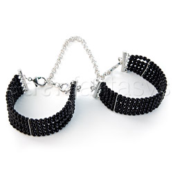 Plaisir nacre black pearl cuffs View #1