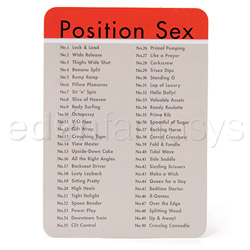 Position sex card deck View #3