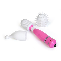 Micro wand massager with attachments View #3