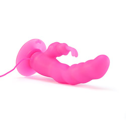 Icy bunny bendable silicone dual vibrator View #4