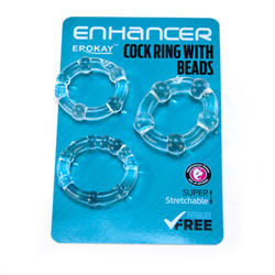 Cock ring set with pressure points View #2
