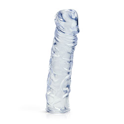 Clear realistic dildo View #3