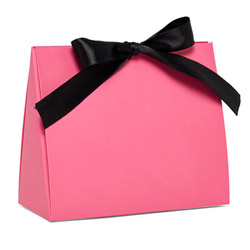Pink box with ribbon View #1