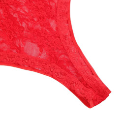 Passion lace teddy set View #5