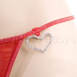 Big hearted speckled g-string View #4
