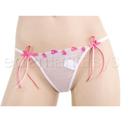Hearts and streamers g-string View #2