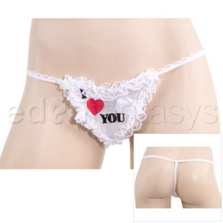 I love you g-string View #1