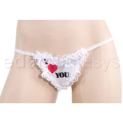 I love you g-string View #2