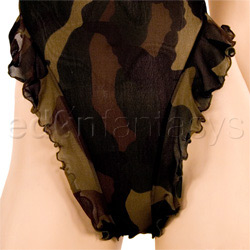 Camouflage mesh teddy View #3