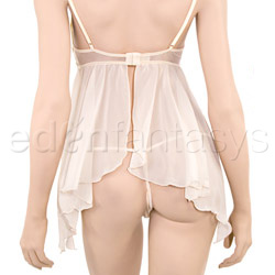 Iridescence babydoll with thong View #5