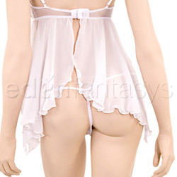 Iridescence babydoll with thong View #5