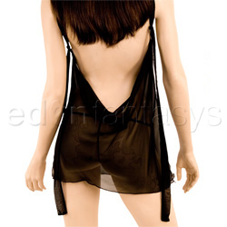 Loungerie chemise with side ties View #4