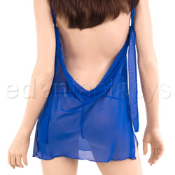 Loungerie chemise with side ties View #6