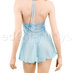 Blue mist babydoll with g-string View #5