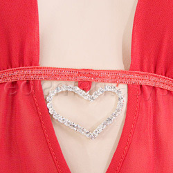 Big hearted camisole and g-string View #5