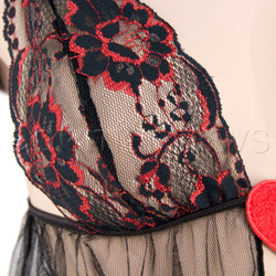 Lace babydoll with g-string View #4