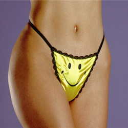 Happy face g-string View #1