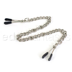 Wide tweezers with chain View #2