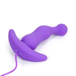 Eden curve silicone vibrating anal plug View #4