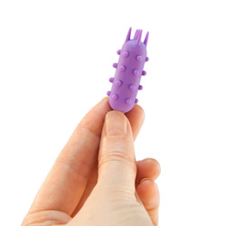 Mini tickle vibrating silicone bullet View #2