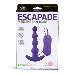 Escapade vibrating anal beads View #2