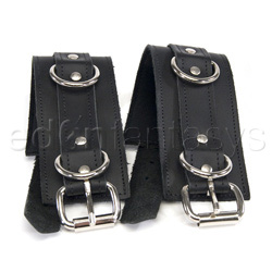Lethal leather cuffs View #1