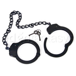 Double lock police style leg irons View #1