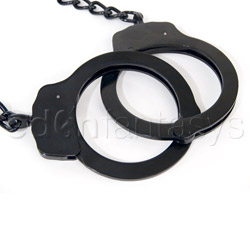 Double lock police style leg irons View #2