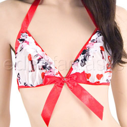 Retro valentine bra with panty View #2